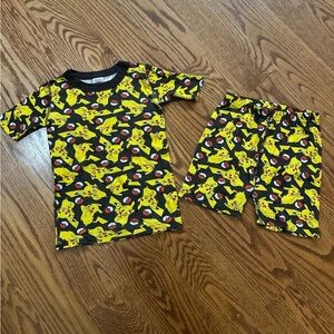 Hanna Andersson Pajamas Kids Size 6-7 Pokemon